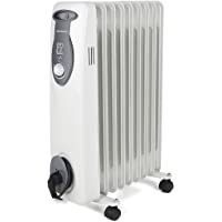 Orbegozo RA 2000 E- Radiador de Aceite- Construcción Modular de 9 Elementos- 2000 W- Blanco